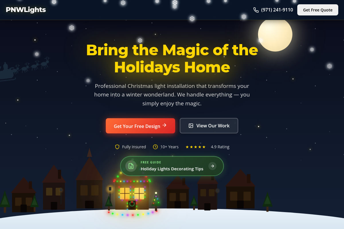 PNW Christmas Lights